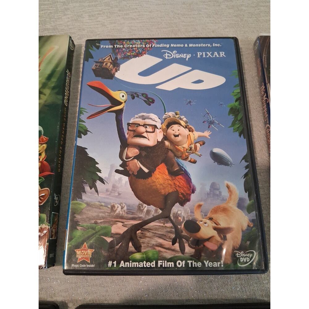 Disney Pixar Movie Lot of 6 DVD Blu-ray Finding Nemo Up Zootopia Robin Hood Box - Picture 3 of 16